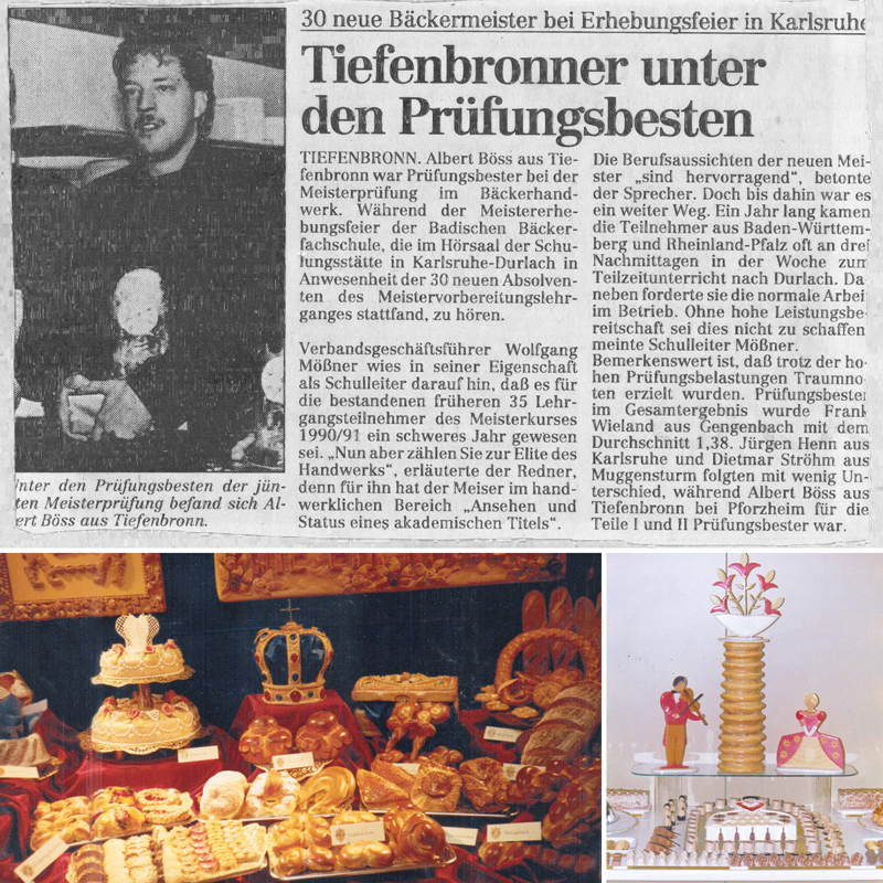 Bäckerei Böss - Historie - Albert Böss